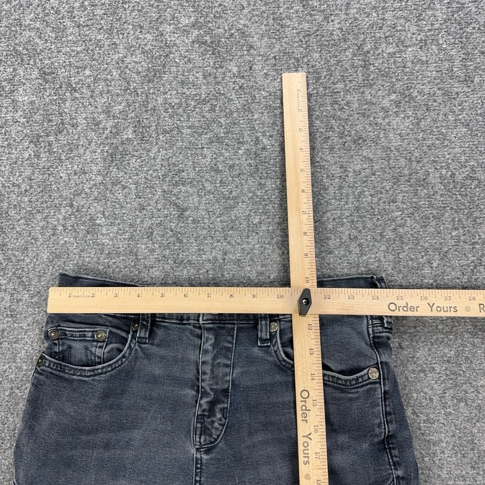 True Religion Rocco Moto Jeans Mens 29x31 Blue Relaxed Skinny Biker Denim Pants